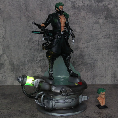 led zoro figurine meca