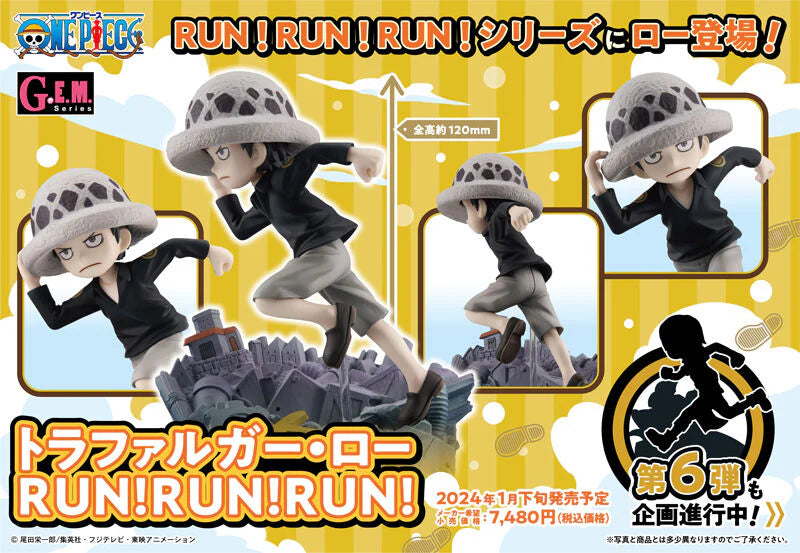Figurine One Piece - Trafalgar Law RUN! RUN! RUN! G.E.M Megahouse