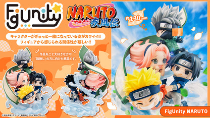 Figurine Naruto - FigUnity Naruto Shippuden Team 7 Assemble!