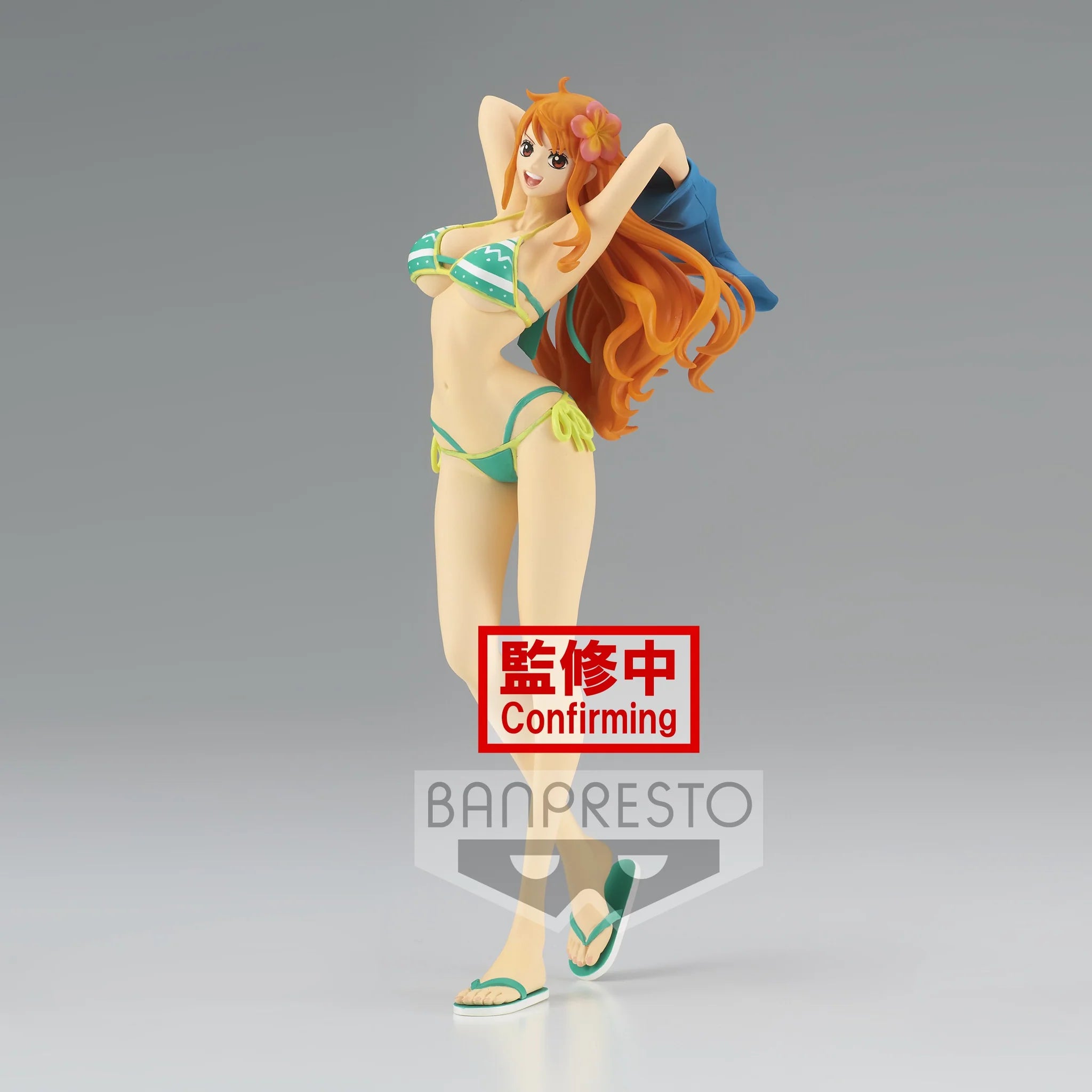 Figurine One Piece - Nami Girls on Vacation Green Ver. A