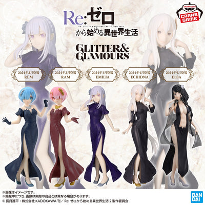 Figurine Glitter & Glamours glitter and glamours Re:Zero girls