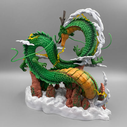 Figurine Dragon Ball - Shenron et Goku Petit  24 cm