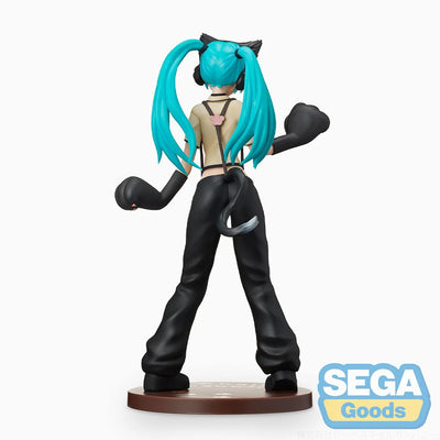 Hatsune Miku kitty cat style figure