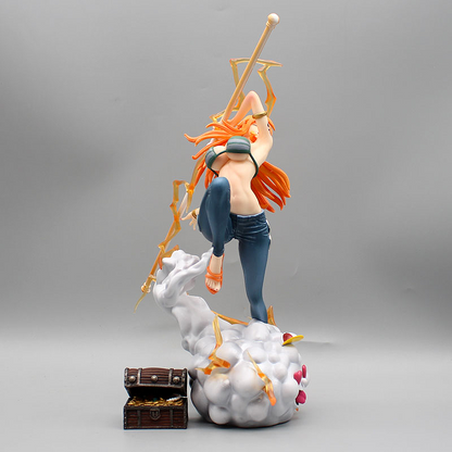 One Piece Figure - Nami with Zeus - 39 cm