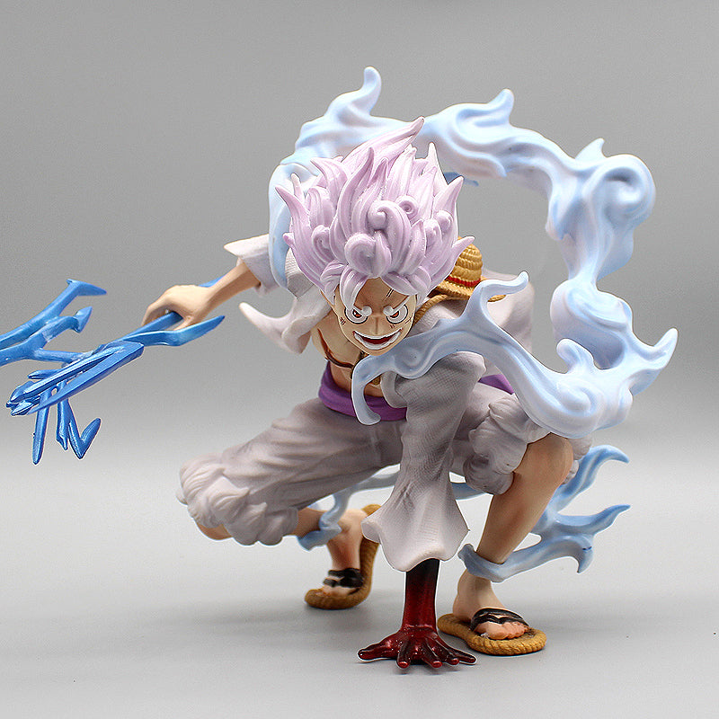 Figura di One Piece - Rufy Gear 5 Dio del sole Nika