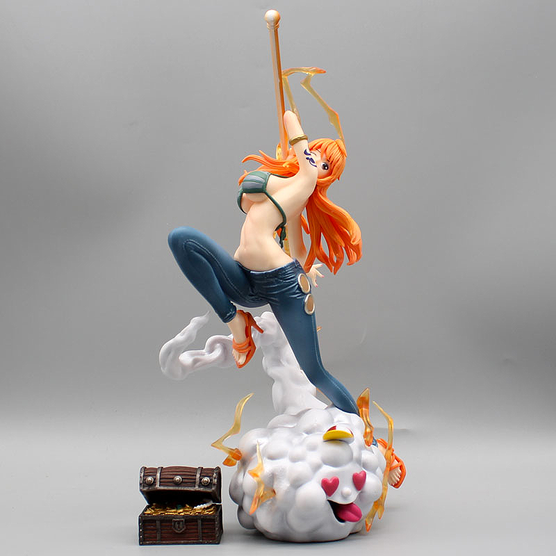 One Piece Figure - Nami with Zeus - 39 cm