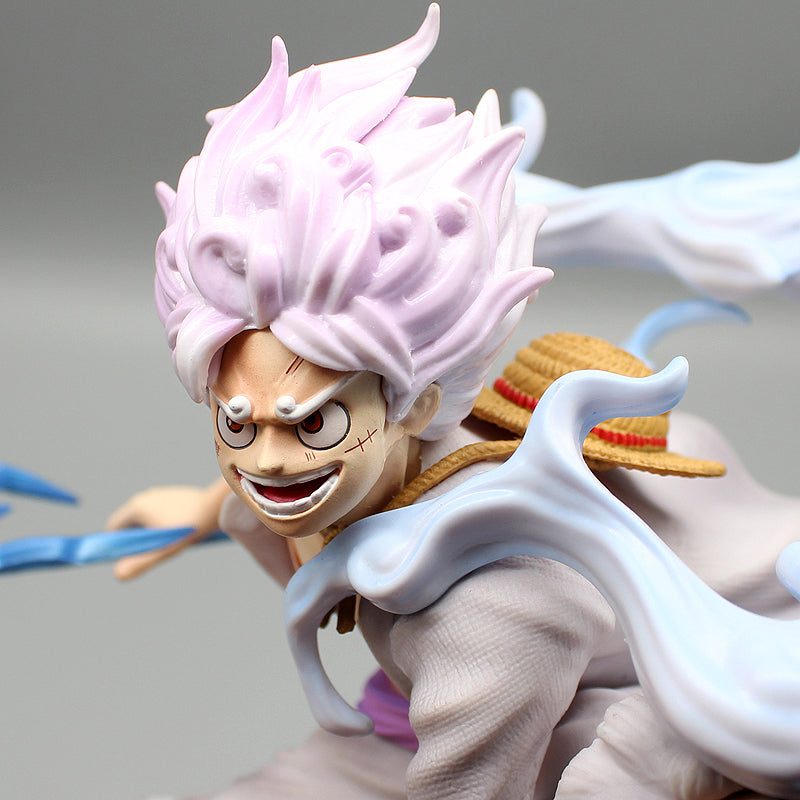 Figura di One Piece - Rufy Gear 5 Dio del sole Nika