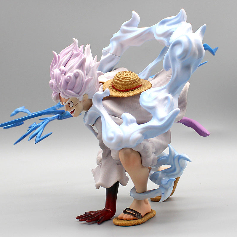 Figura di One Piece - Rufy Gear 5 Dio del sole Nika