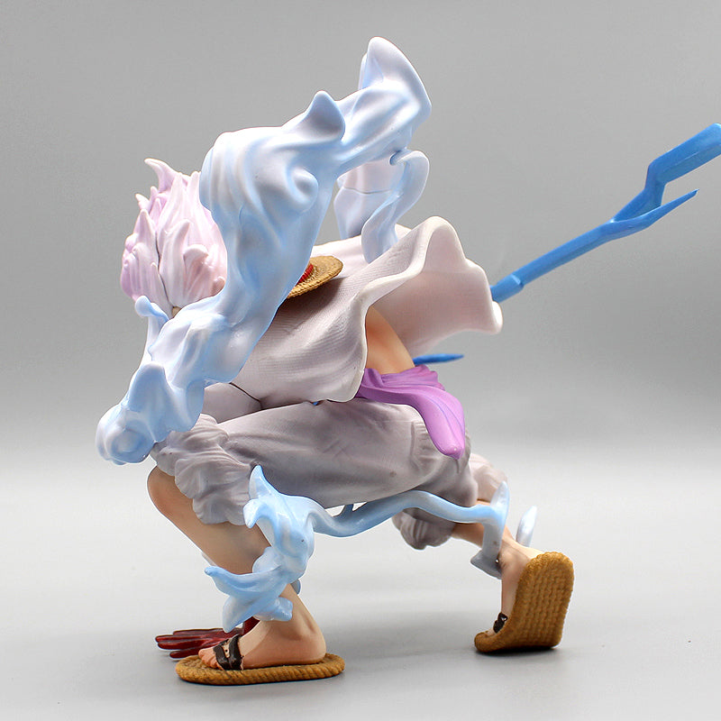 Figura di One Piece - Rufy Gear 5 Dio del sole Nika