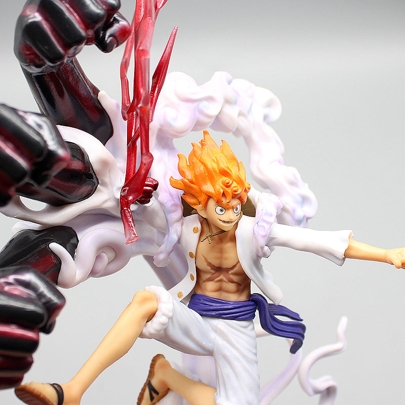 One Piece Action Figure - Luffy Gear 5 Haki Mastery