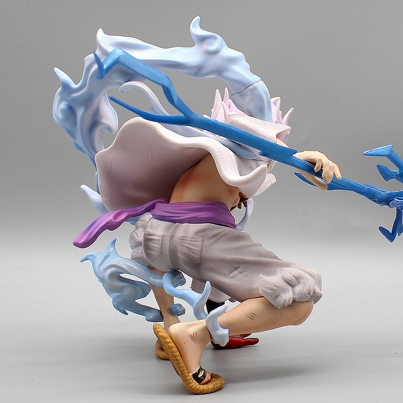 Figura di One Piece - Rufy Gear 5 Dio del sole Nika