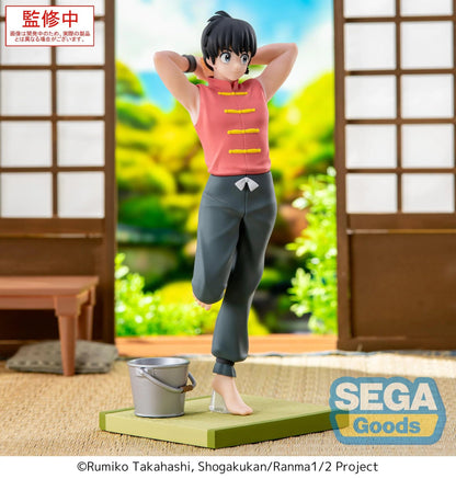 Figurine Ranma 1/2 - Ranma Saotome & P-Chan Luminasta Male Version