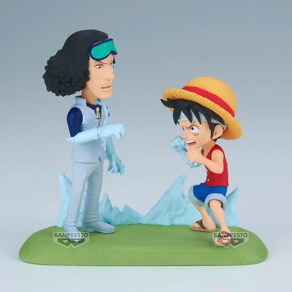 Figurine One Piece - Luffy vs Aokiji WCF Log Stories