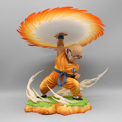 Figurine Dragon Ball - Krilin Kienzan Technique 28 cm