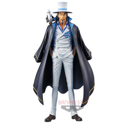 Figurine One Piece - Rob Lucci DXF The Grandline Men Vol. 3B Film Stampede