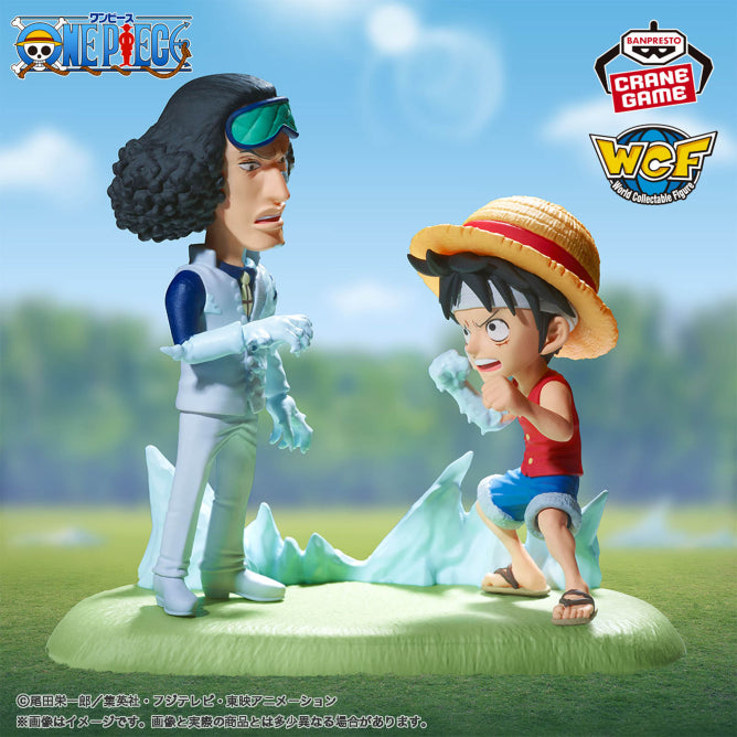 Figurine One Piece - Luffy vs Aokiji WCF
