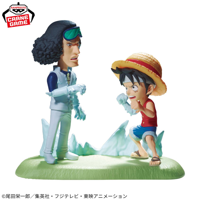 Figurine One Piece - Luffy vs Aokiji WCF