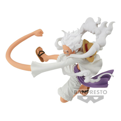 Luffy gear 5 One Piece figurine battle record