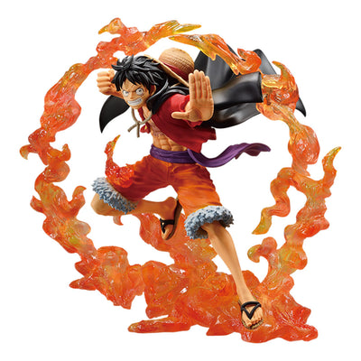 Luffy One Piece figure red hawk aattack