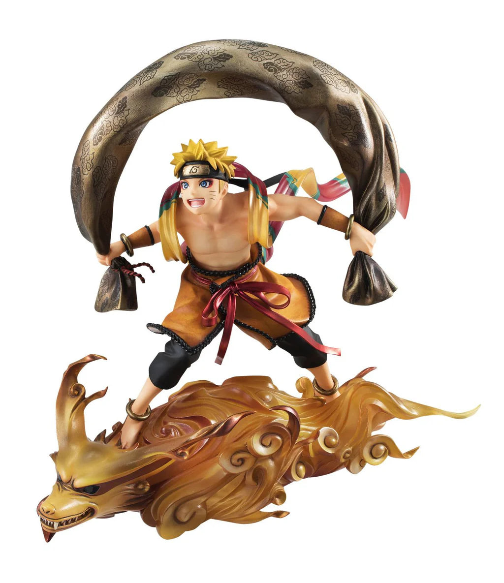 Figurine Naruto - Naruto Uzumaki Fuujin G.E.M Megahouse Remix Series