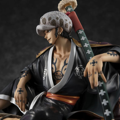 Figurine One Piece - Trafalgar Law P.O.P Megahouse Warriors Alliance