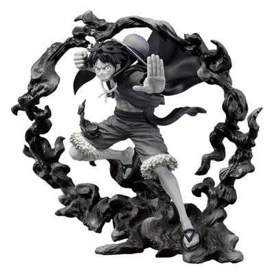 Monkey D. Luffy One Piece black and white version figurine
