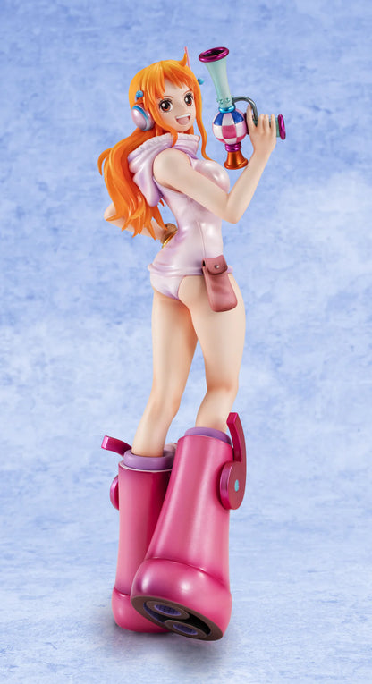 Figurine One Piece - Nami P.O.P Evolutionary History Egghead