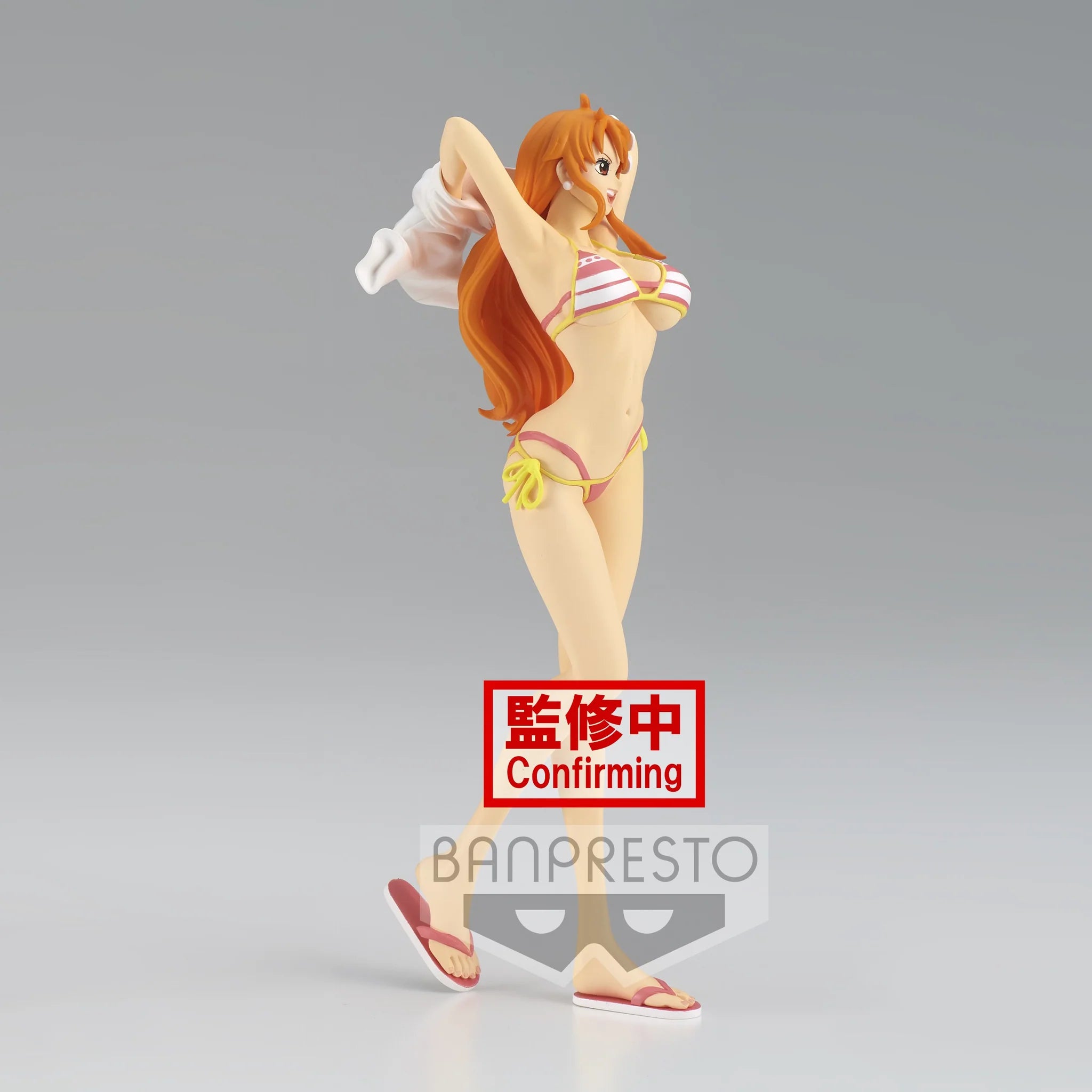 Figurine One Piece - Nami Girls on Vacation Pink Ver. B