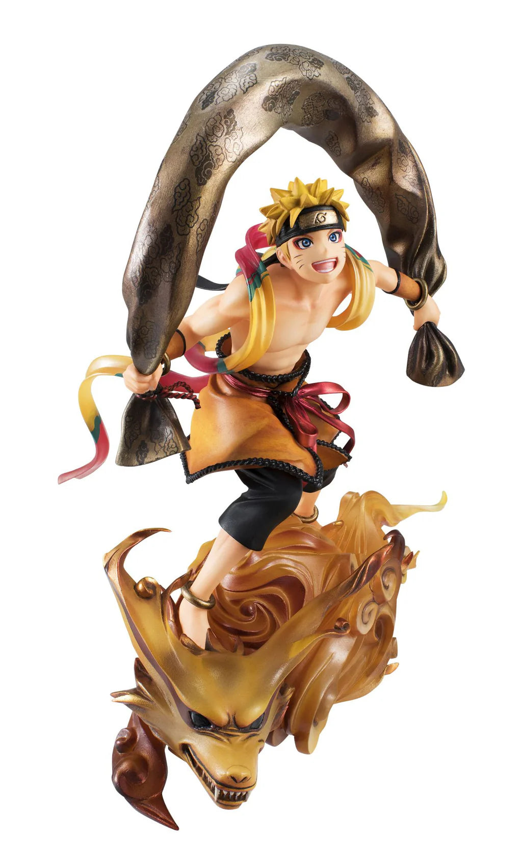 Figurine Naruto - Naruto Uzumaki Fuujin G.E.M Megahouse Remix Series
