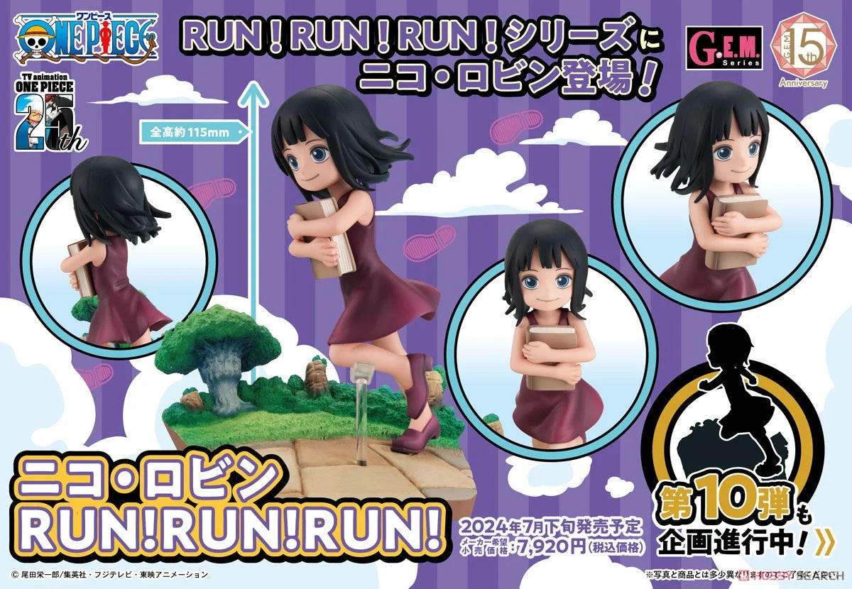 Figurine One Piece - Nico Robin RUN! RUN! RUN! G.E.M Megahouse