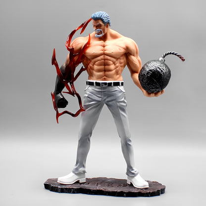 Figurine One Piece - Garp et Jeune Garp Haki Poings de Fer 26 cm