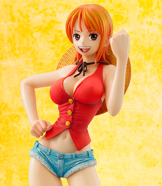 Figurine One Piece - Nami P.O.P Megahouse Ver. Mugiwara Édition Limitée