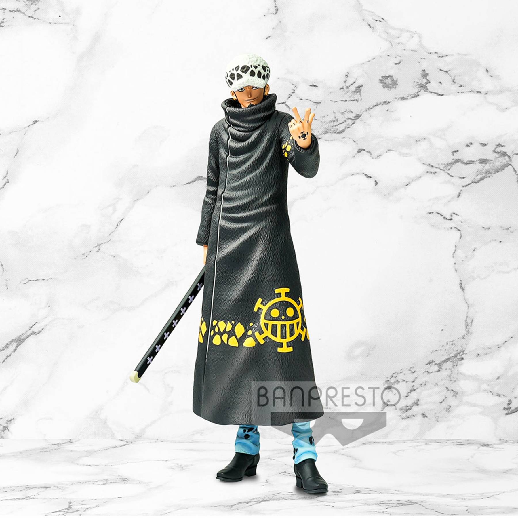 Figurine One Piece - Trafalgar Law Grandista Nero