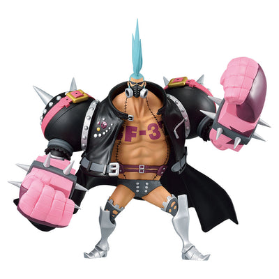 One Piece Franky mugiwara figurine red movie ichiban kuji