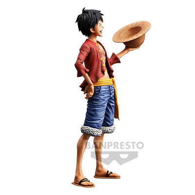 Figurine Grandista One Piece grandista nero Monkey D. Luffy eating