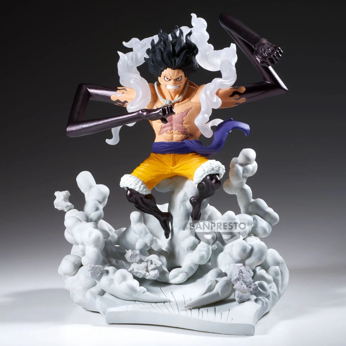 Figurine One Piece - Monkey D. Luffy Gear 4 Ver. Senkozekkei