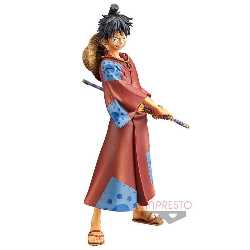 Figurine One Piece - Monkey D. Luffy DXF The Grandline Men Wanokuni Vol. 1