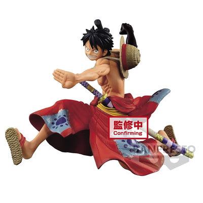 One Piece Monkey D. Luffy figurine battle record collection