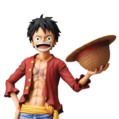 One Piece Monkey D. Luffy grandista nero figurine