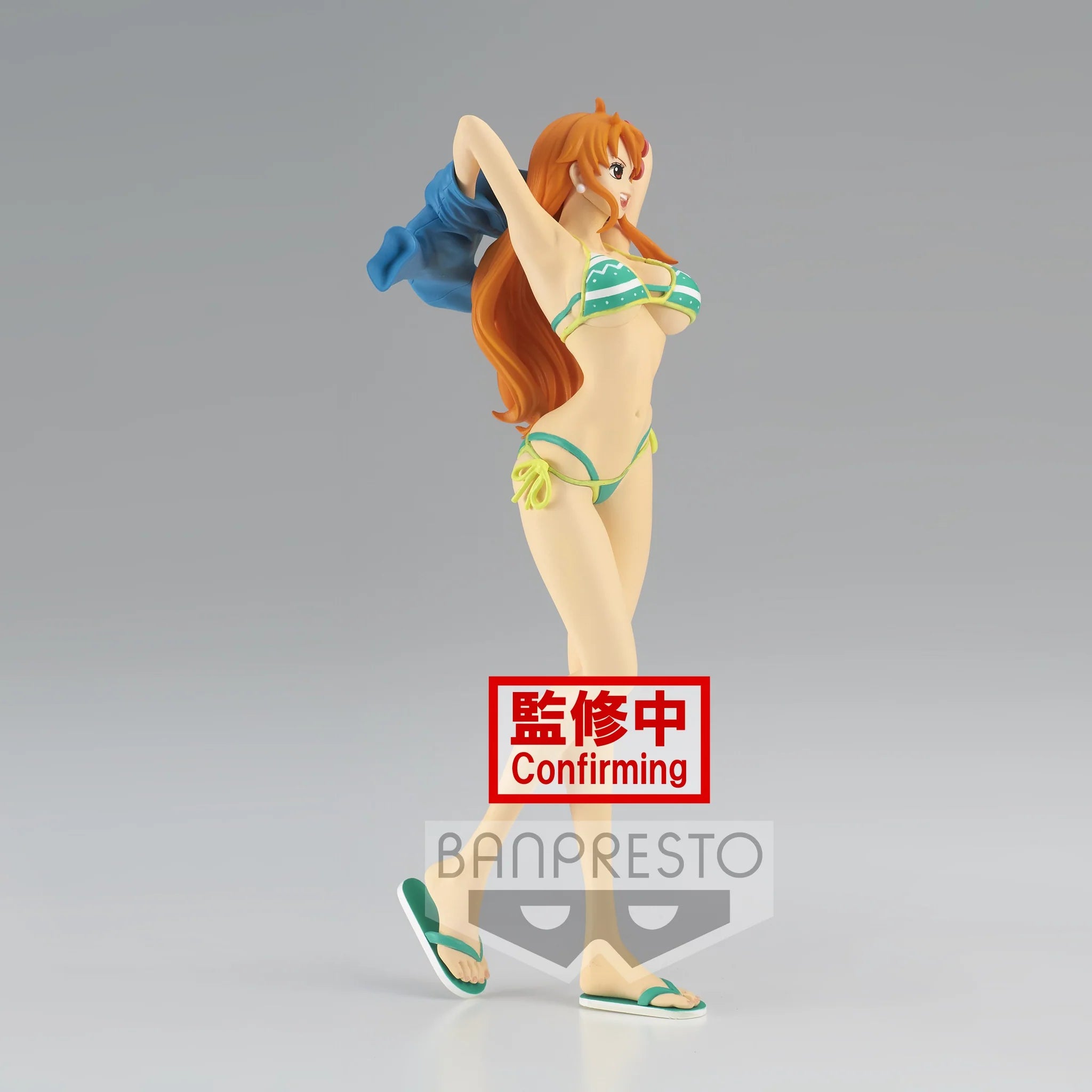 Figurine One Piece - Nami Girls on Vacation Green Ver. A