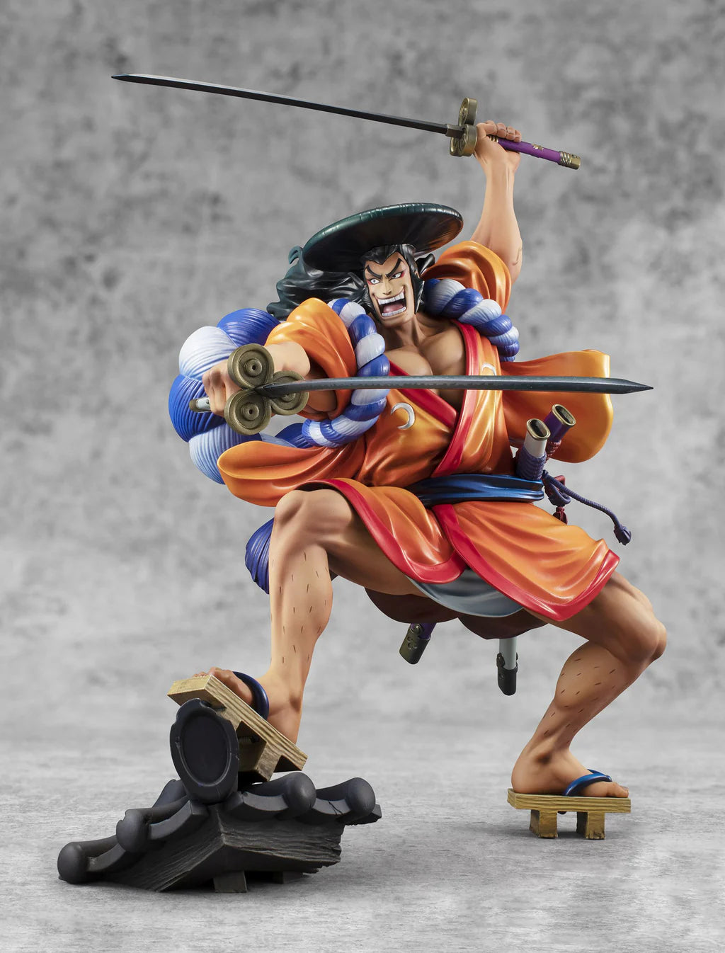 Figurine One Piece - Kozuki Oden P.O.P Megahouse Warriors Alliance