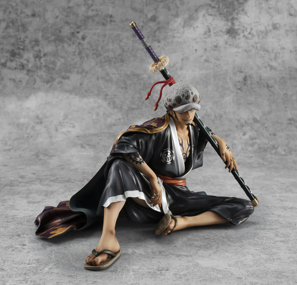 Figurine One Piece - Trafalgar Law P.O.P Megahouse Warriors Alliance