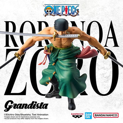 Figurine One Piece - Roronoa Zoro Grandista II Special Ver.