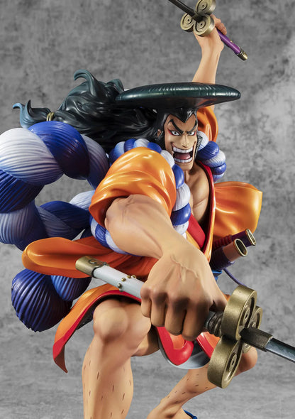 Figurine One Piece - Kozuki Oden P.O.P Megahouse Warriors Alliance