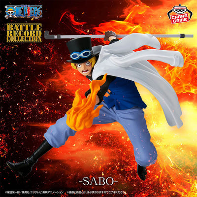 One Piece Sabo battle record figurine