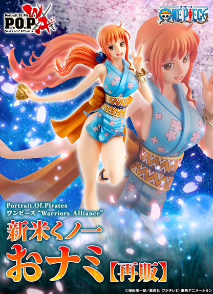 Figurine One Piece - O-Nami P.O.P Warriors Alliance Megahouse