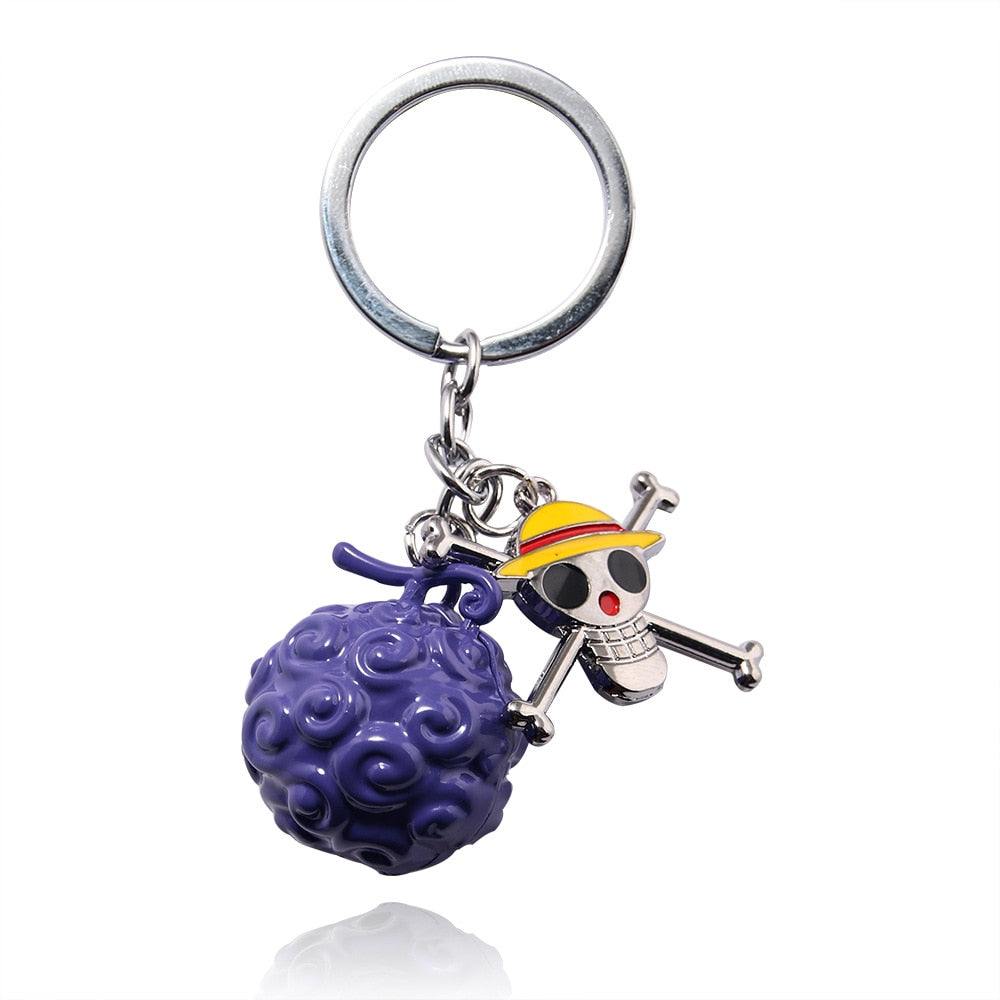 keychain luffy devilfruit gum gum