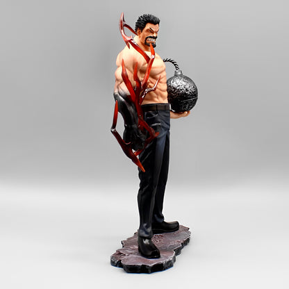 Figurine One Piece - Garp et Jeune Garp Haki Poings de Fer 26 cm