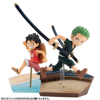 Figurine One Piece - Roronoa Zoro RUN! RUN! RUN! G.E.M Megahouse