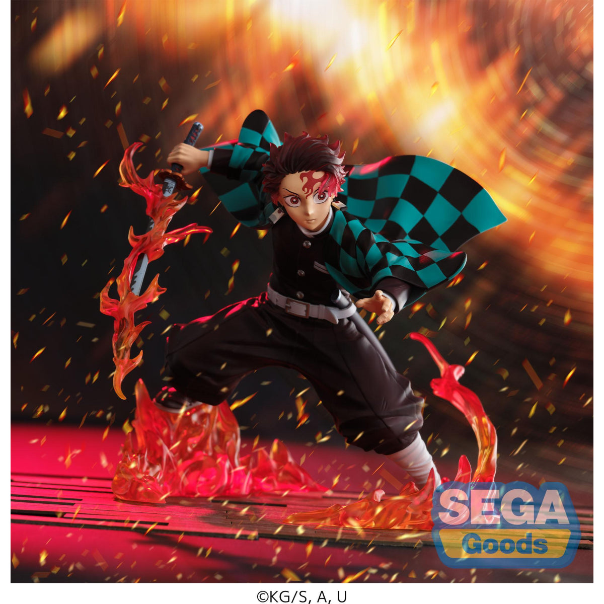 Figurine Tanjiro Kamado FIGURIZMa Transparent World vue 10